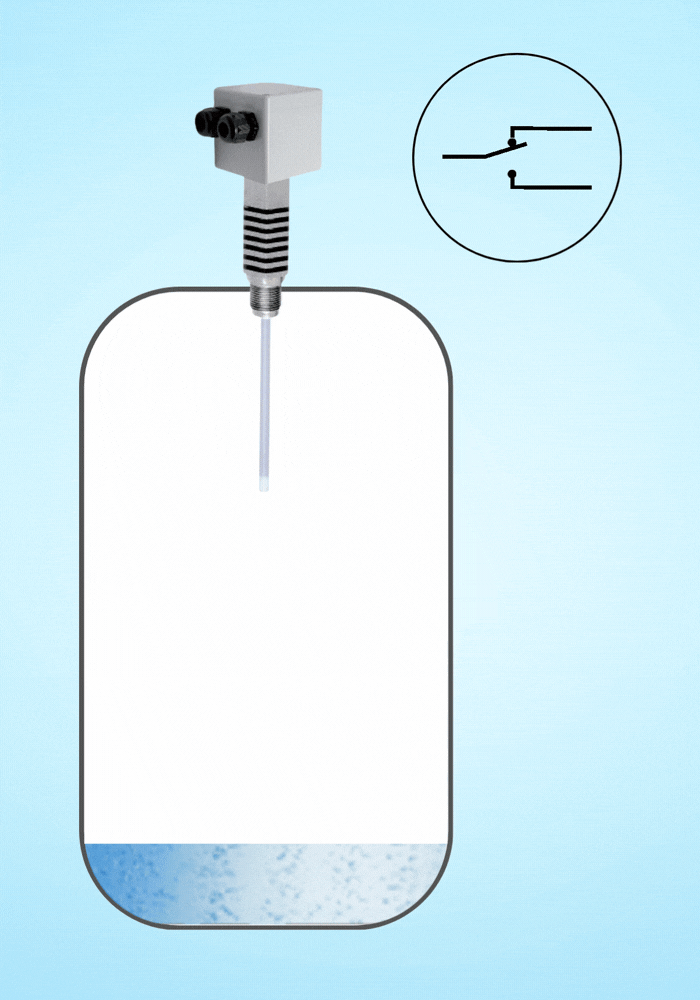 Capacitive Level Switch Working Principle.gif