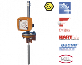 ba-fuellstand.png: Level Meter based on Displacer Principle BA