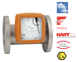bgf-durchfluss.png: Full Metal Variable Area Flow Meter / Counter BGF