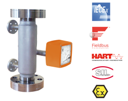 bgn-hochdruck-durchfluss.png: Full Metal Variable Area Flow Meter / Counter BGN - High Pressure