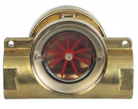 dig-durchfluss.png: Rotating Vane Flow Indicator DIG