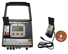 Electronics and calibration software with connection adapter