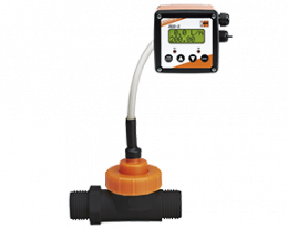 dpl-zed-durchfluss.png: Rotating Vane Flow Meter - Counter DPL with ZED