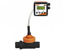 dpl-zed-durchfluss.png: Rotating Vane Flowmeter - Counter DPL with ZED