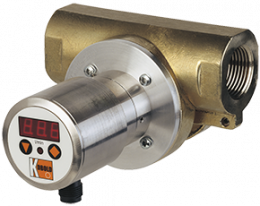 drg-c3-durchfluss.png: Rotating Vane Flowmeter - Compact Electronic DRG-..C3