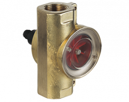 drg-f-l-durchfluss.png: Rotating Vane Flowmeter - Pulse / Analogue Output DRG-..F, DRG-..L