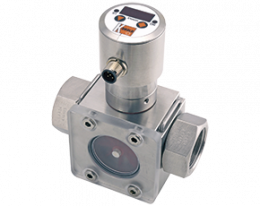 drh-c3-durchfluss.png: Rotating Vane Flowmeter - Compact Electronic DRH-..C3