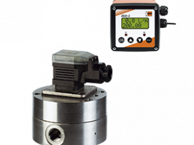 Gear Wheel Flow Meter - Counter DZR with ZED