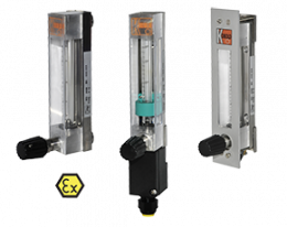 kdf-kdg-2-durchfluss.png: Variable Area Flow Meter - Low Volume KDF/KDG-2