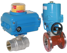 kua-zubehoer.png: Ball Valve with Electric Actuator KUA