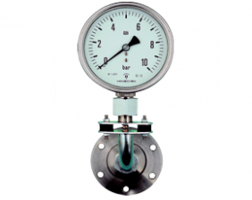 p1-man-rf-d.png: Pressure Gauge with Membrane Diaphragm Seal MAN-RF...D