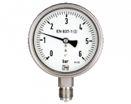 p1-man-rs_5.png: Manometer pre chemický priemysel  MAN-R...S