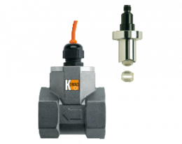 s4-drb-f.png: Turbine Wheel Flowmeter  - Pulse / Analogue Output DRB-..F, DRB-..L